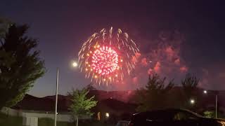 Tehachapi Fireworks  2022 [upl. by Mulry]