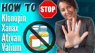 5 Steps to Withdrawal SAFELY from Benzodiazepines  Xanax Ativan Klonopin Valium [upl. by Adnawaj866]