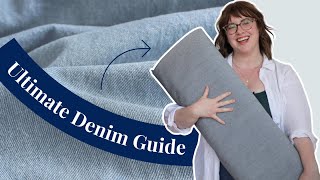 How to Sew With Denim  Fabric Guide [upl. by Petras]