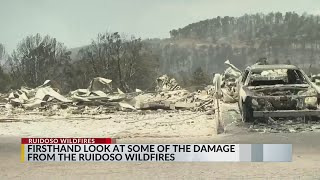 Ruidoso officials evaluating current damage to village [upl. by Bronson986]