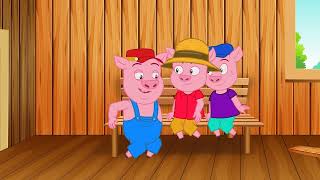 Les 3 Petits Cochons  Série  Episode 6  La Cabane dans les Arbres  Conte  Dessin Animé [upl. by Sukcirdor]