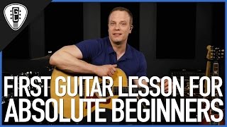 First Guitar Lesson For Beginners [upl. by Dlareme]