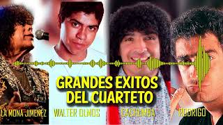 GRANDES EXITOS DEL CUARTETO  CACHUMBA  RODRIGO  WALTER OLMOS Y LA MONA JIMENEZ [upl. by Nwahs6]