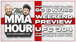 The MMA Hour UFC 304 preview On The Nose more  Jul 24 2024 [upl. by Dustin]