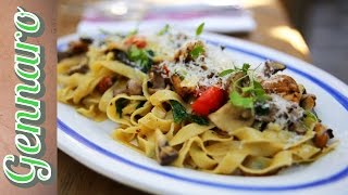 Wild Mushroom Tagliatelle with Gennaro [upl. by Parsons]