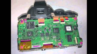 Disassembling a Nikon D3000 for Infrared Conversion [upl. by Trometer]