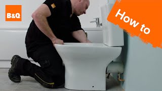 How to install a closecoupled toilet [upl. by Vincentia]