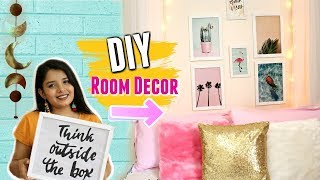 DIY ROOM DECOR IDEAS Under ₹500  Easy and Cheap Room Decorations [upl. by Christis218]