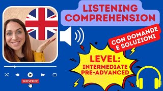 Corso di Inglese Listening Comprehension B2C1 [upl. by Eiramait]