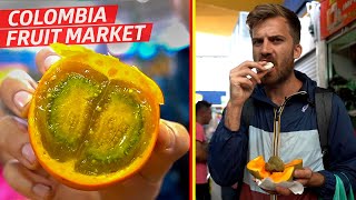 Tasting Some of the Wildest Fruit at Bogotás Paloquemao Market — Vox Borders with Johnny Harris [upl. by Emmy]