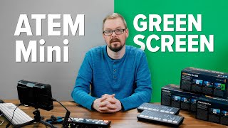 ATEM Mini  Greenscreen Chroma Key Effekt  Farbigen Hintergrund entfernen  So einfach gehts [upl. by Wolfgang]