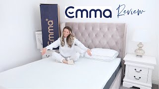 EMMA MATTRESS amp PILLOWS REVIEW  DISCOUNT CODE  AD [upl. by Akselav]