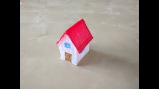 Drawing a house with Homecube 3d pen [upl. by Bedad]