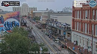 North Americas largest motorcycle rally kicks off in Galveston [upl. by Parthinia757]