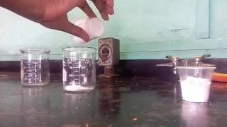 Reactions Of Hydrochloric Acid And Magnesium Oxide And Magnesium Carbonate [upl. by Ponzo380]