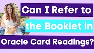 Can I Refer to the Booklet in Oracle Card Readings Best Oracle Card Tips [upl. by Disario234]