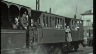 SNCV Brabant  Tram à vapeur Groenendael  Overyssche  NMVB Stoomtram Groenendaal  Overijse  1957 [upl. by Hopfinger90]