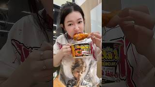 Mukbang ở cửa hàng tiện lợi cimngan mukbang [upl. by Rivy]