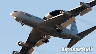 E3 Sentry Flybys  Thunder Over Louisville 2018 [upl. by Rod]