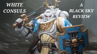 Joytoy Warhammer 40k White Consuls Bladeguard Veteran 118 Scale Action Figure Review [upl. by Lindell75]