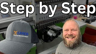 How to Embroider Hats with Smartstich step by step [upl. by Ethelbert576]