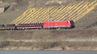 RTS ER20 BR185 2x BR143 BR425 Hatzenport ad Mosel [upl. by Roxana]