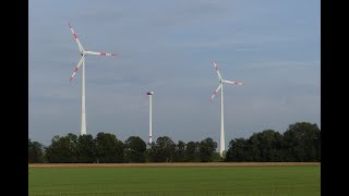 Windpark Bohmte mit Enercon E70 und Stemwede in Bau mit 10 Nordex N149 inkl Tacke TW 15i [upl. by O'Neil]