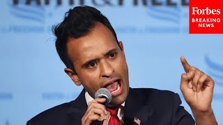 Heres The Dirty Little Secret Vivek Ramaswamy Slams Establishment Politics At Florida Event [upl. by Lydie764]