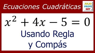 ECUACIONES CUADRÁTICAS POR MÉTODO GRÁFICO  Ejercicio 1 [upl. by Ynitsed]