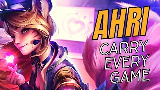 LEARN TO CARRY WITH AHRI  Ahri Ranked Gameplay [upl. by Gnoz]