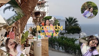 VLOG NO7  BODRUM VLOG mekan önerileriyalıkavakgündoğantürkbükü [upl. by Illil]