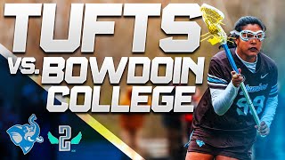 Tufts v Bowdoin Womens Lacrosse Highlights  2024 [upl. by Nol]