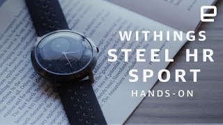 Withings Steel HR Sport Handson [upl. by Imeon]