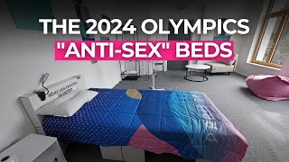 Exclusive Look At The 2024 Olympics quotAntiSexquot Beds [upl. by Libre]