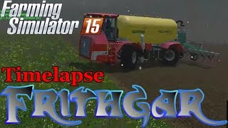 FS15 Timelapse 25 Slurry Spreading With Case And Holmer [upl. by Gnouc]