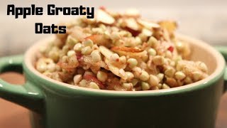 Apple Groaty Oats  Gluten Free Breakfast Recipes  Oat Groat Recipes [upl. by Bekelja]