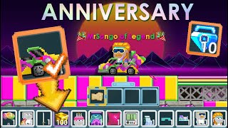 Anniversary Week 2024  PARTY ANIMAL TITLE ALL NEW ITEMS OMG  GrowTopia [upl. by Ludwog419]