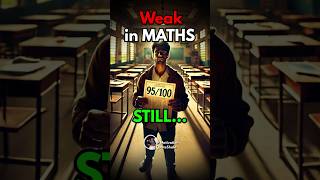 Weak in Maths Still Score 95 😮 3 Best Study Tips studymotivation studytips [upl. by Natsyrt675]