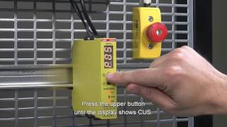 How to configure the ABB Sentry safety relays with the display [upl. by Collette199]