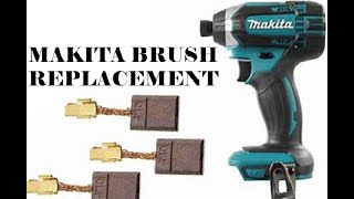 Makita Impact Driver Brush Replacement [upl. by Range52]