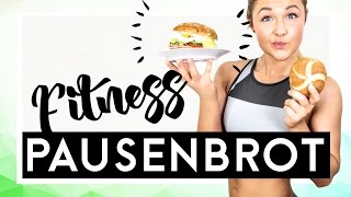 Fitness Pausenbrot  Gesunde Snacks to go  Sophia Thiel [upl. by Brant]