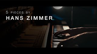 5 Pieces by Hans Zimmer \\ Iconic Soundtracks \\ Relaxing Piano 20min [upl. by Grossman]