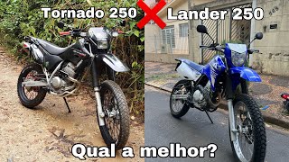 XR Tornado 300 vs XTZ Lander 250 [upl. by Torrlow117]