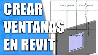 Como crear Ventanas en REVIT [upl. by Yramanna]