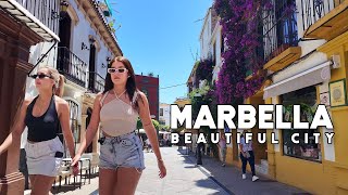 Marbella Spain Beautiful City May 2024 Update Costa del Sol  Málaga 4K [upl. by Thirion]