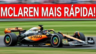 MCLAREN VOANDO BAIXO EM RITMO DE CORRIDA IMPRESSIONANTE  TREINO LIVRE 2 EM SILVERSTONE  F1 2024 [upl. by Darelle617]