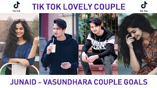 💘 Junaid  Vasundhara TikTok Couple Goals 2020 💖  Vassundhara Pandita 💑 Junaid Malik Romantic Video [upl. by Baptist585]