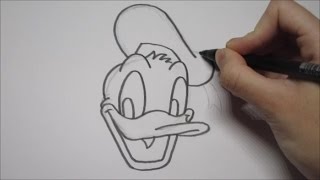 Donald Duck leren tekenen in stappen [upl. by Florance120]