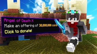 Buying Angel of Death X  Hypixel Skywars [upl. by Marquardt]