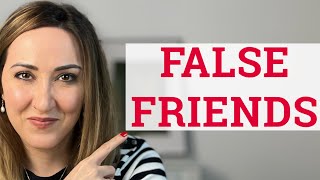 10 False Friends  Miriam Romeo English Coach [upl. by Estis]